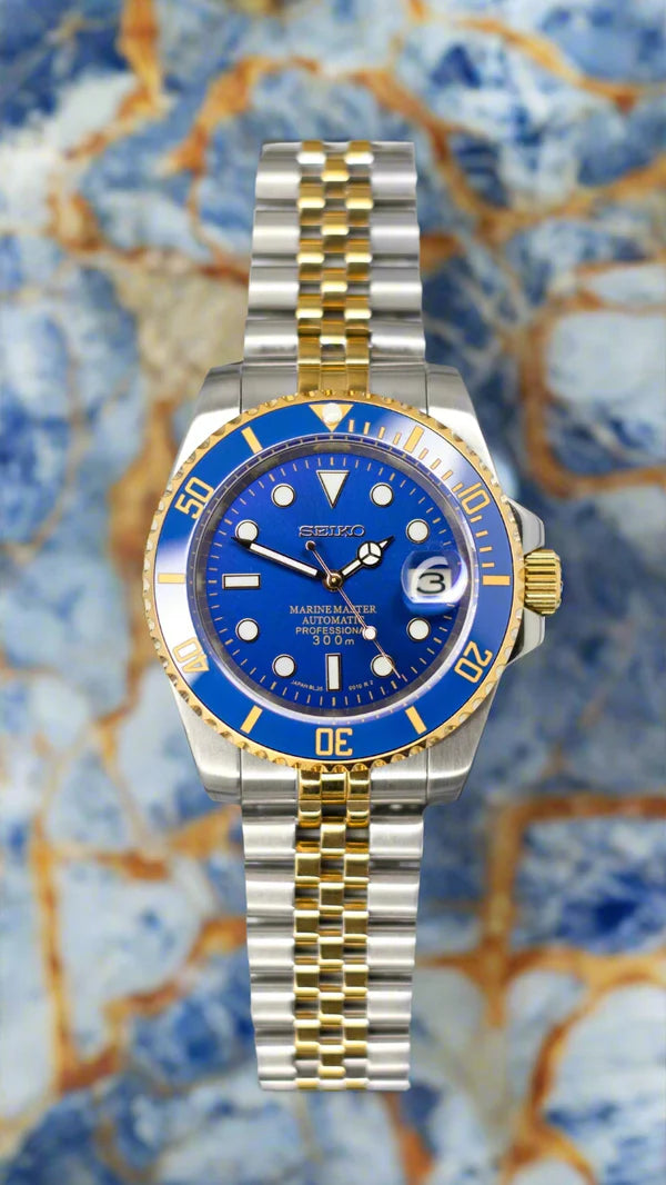 Submariner - Bluesy Two-tone Gold