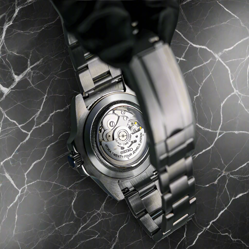 Seiko DateJust -  Black Arabic Dial