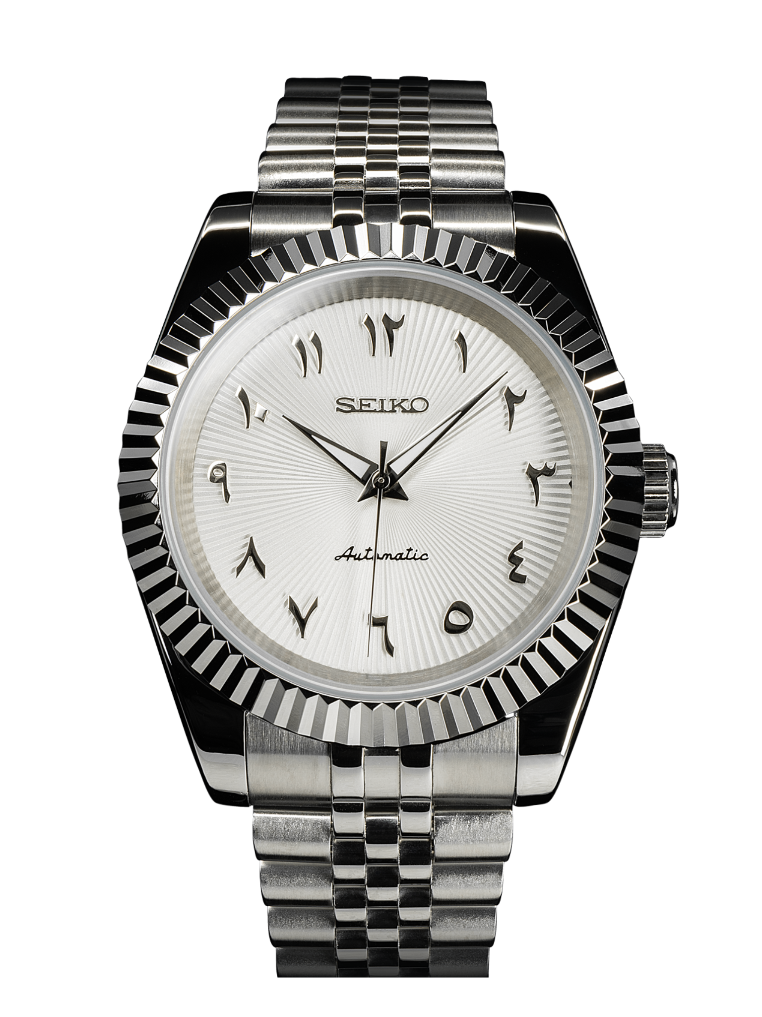 Seiko Datejust - Premium White Pearl Arab Dial