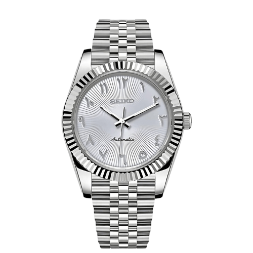 Seiko Datejust - Premium White Pearl Arab Dial