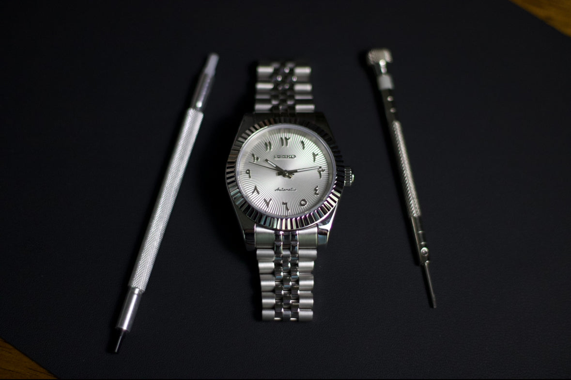 Seiko Datejust - Premium White Pearl Arab Dial