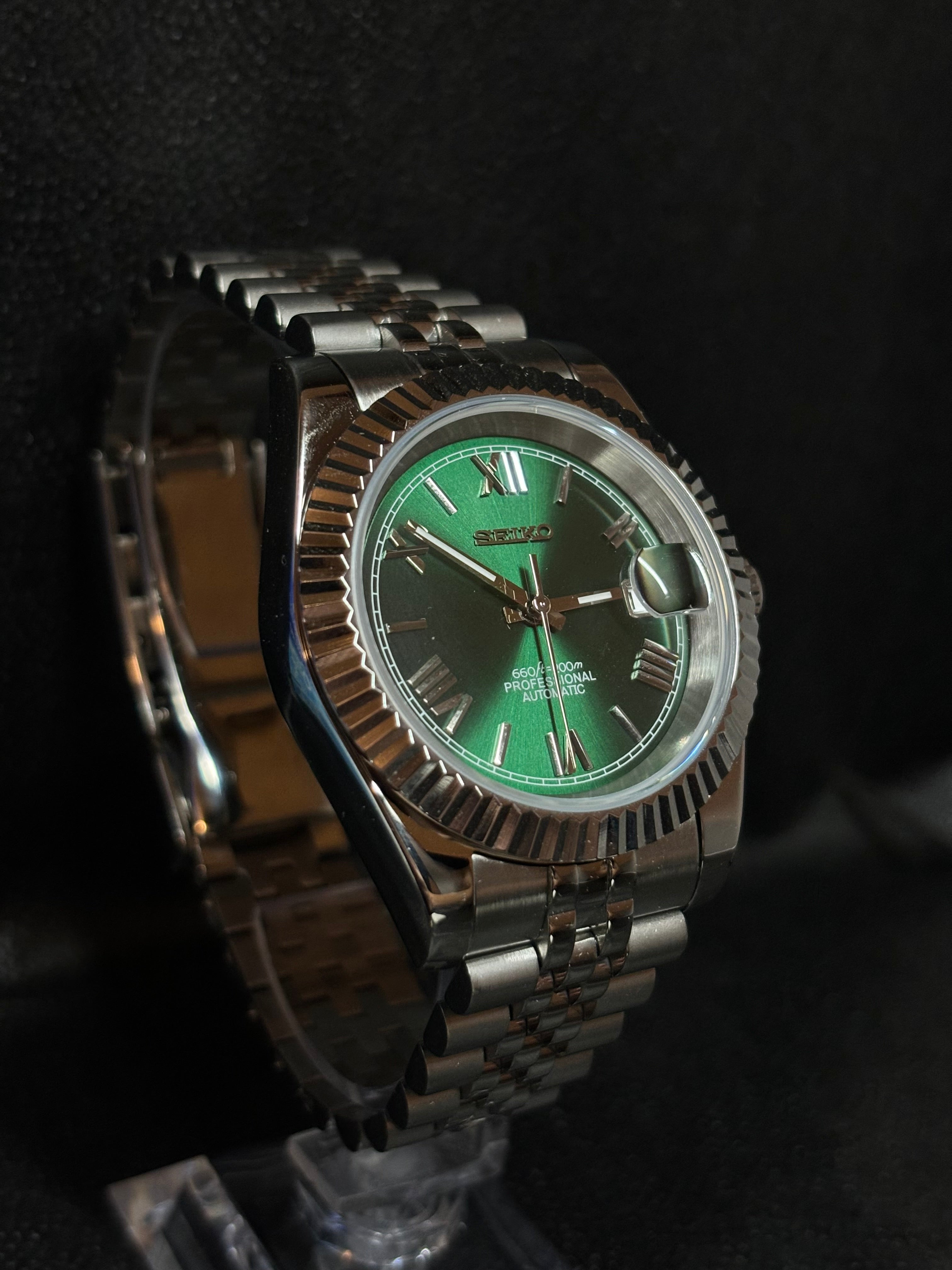 Seiko Datejust- Hulk Roman Dial